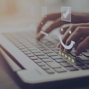 Benutzerfreundlicher Zugriff Mitarbeiter bewertet Service