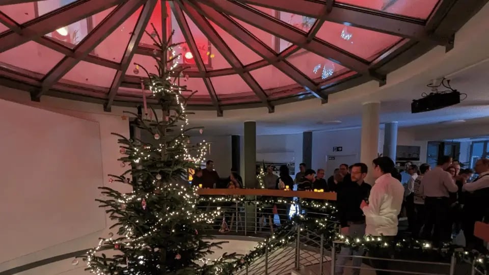 Weihnachtsfeier michael wessel IT 2023