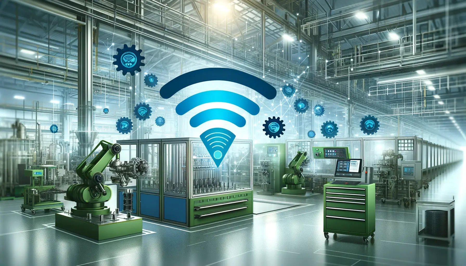 Effizientere Produktion durch funktionierende WLAN Verbindungen in der Industrie