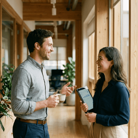 Content-split-Unterhaltung