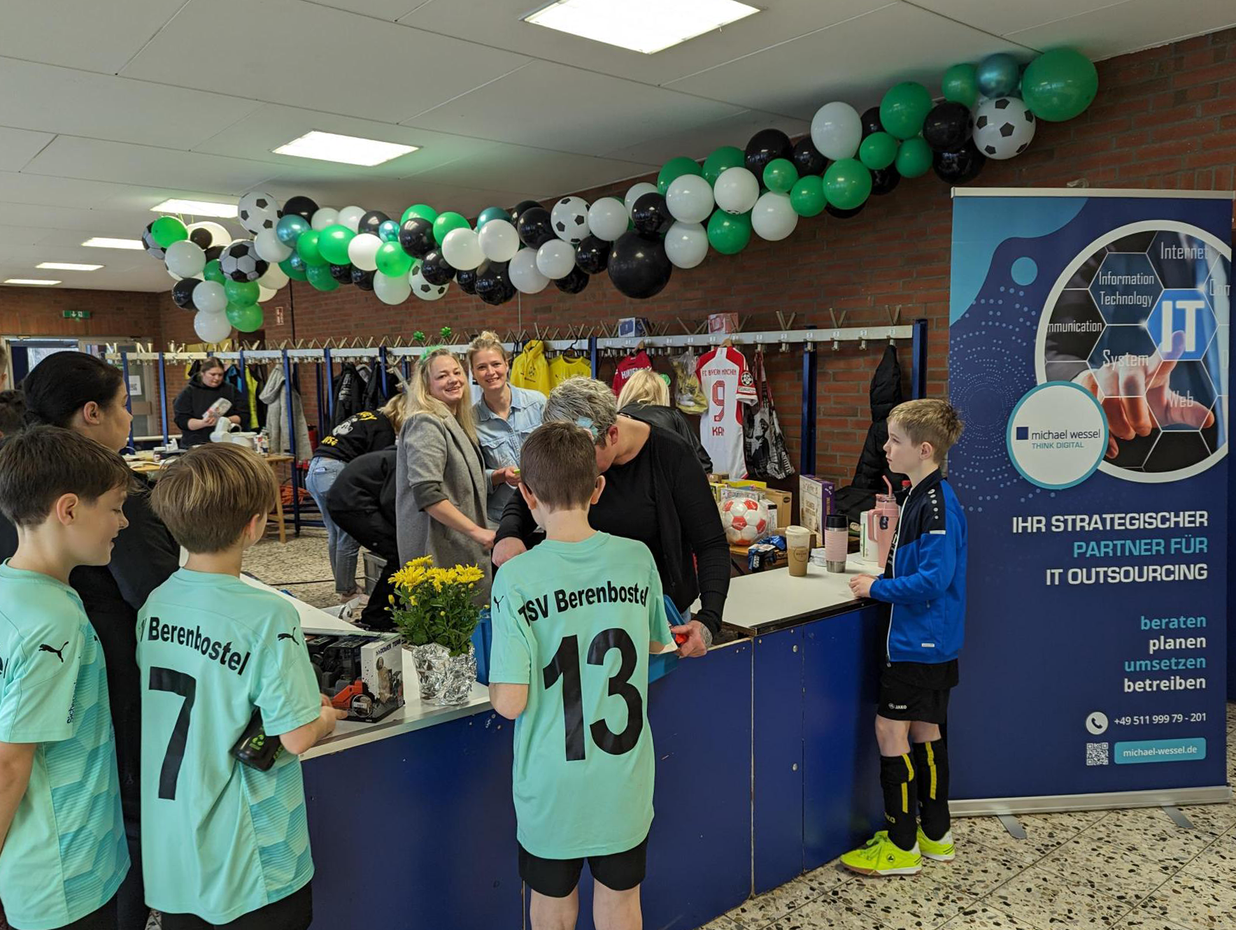 Tombola in der Rudolf Harbig Halle